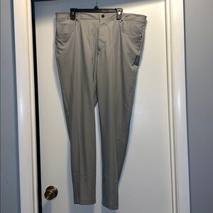 VRST NWT Golf Gray Men's Golf Slim 5 pocket Tech Pant